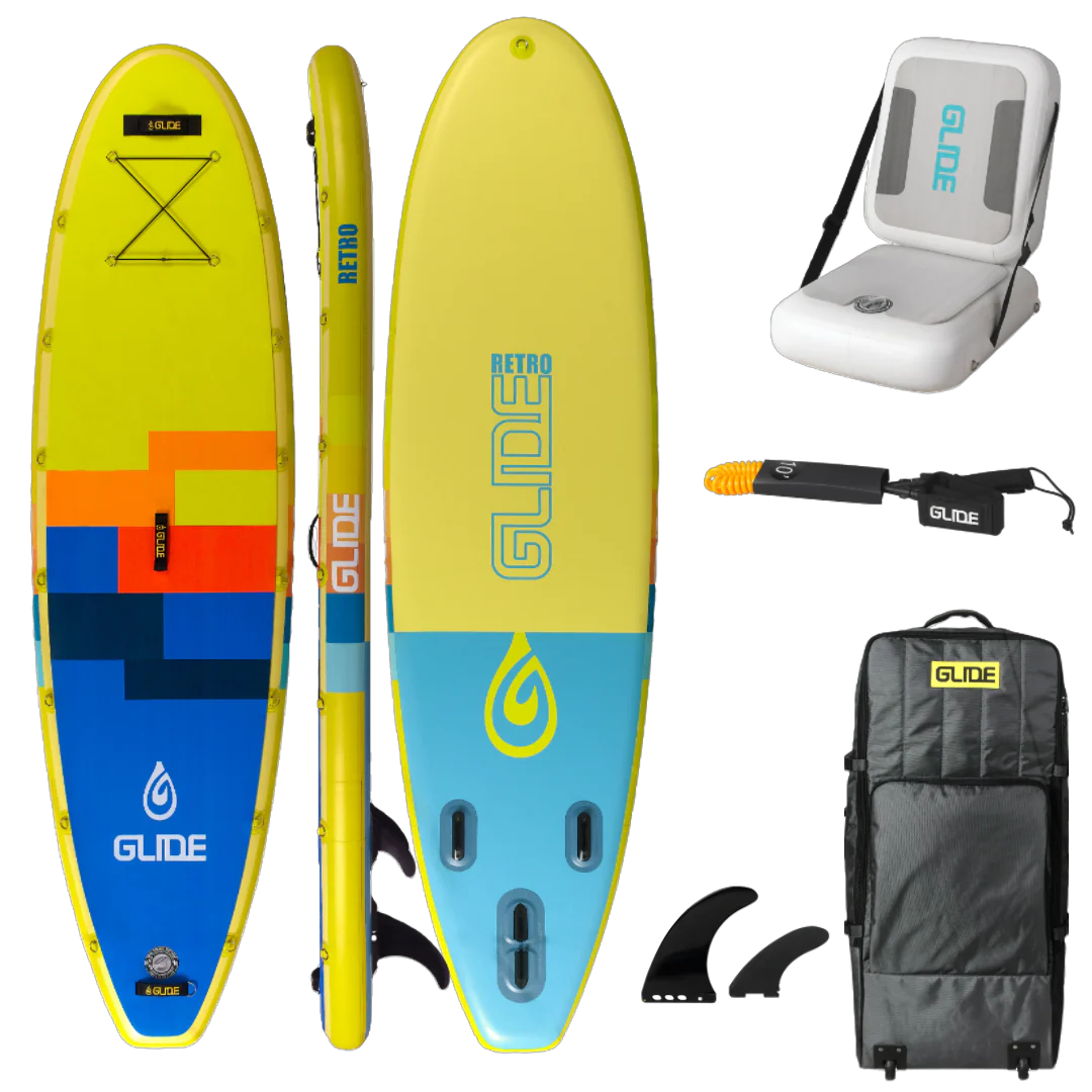 Glide O2 Retro 3.0 Inflatable 10'6" - Yellow