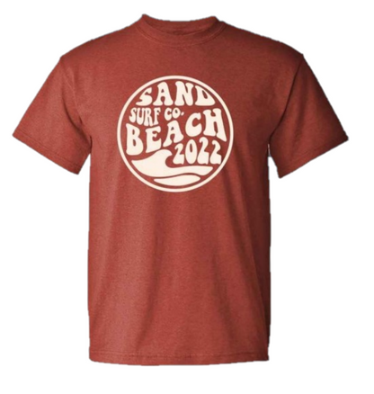 Sand Beach Surf Co Wavy Tee