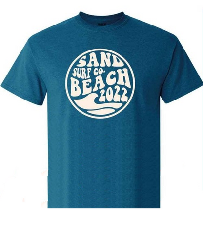 Sand Beach Surf Co Wavy Tee