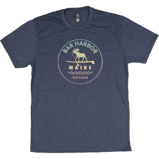 Paddleboarding Moose T-Shirt