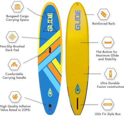 Glide O2 Retro Inflatable 10'6" - Package